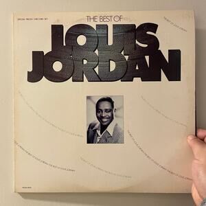 The Best Of Louis Jordan 2xLP vintage vinyl record blues